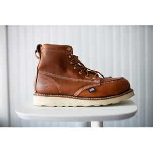 Thorogood Men's 6" Moc Toe Lace-Up Work Boots 9D